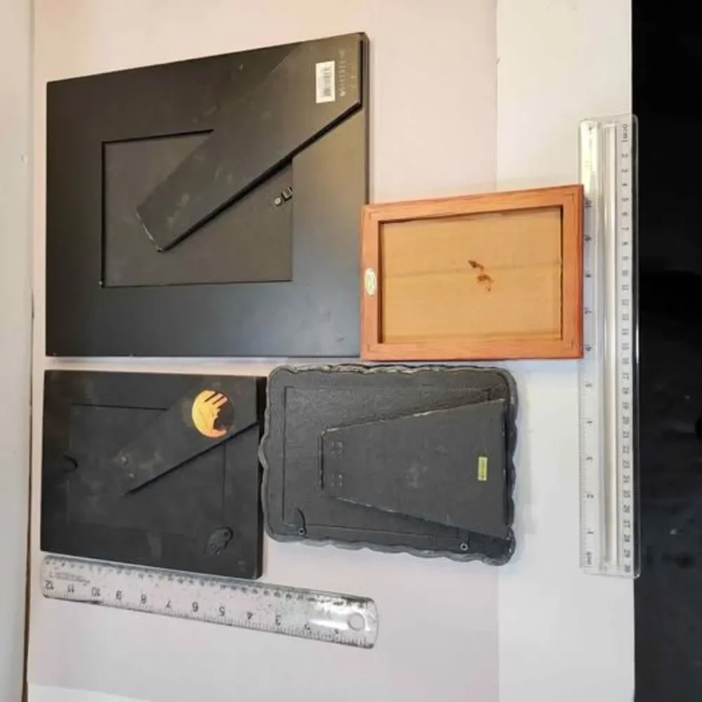 Assorted Decorative Picture Frame Set - 4 Pieces